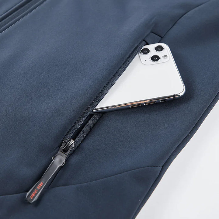 Mens Autumn Winter Tactical Soft Shell Jackets Outdoor Fleece Lined Full Zip Multi-pocket Windproof Warm Hiking Ski Safari Coats