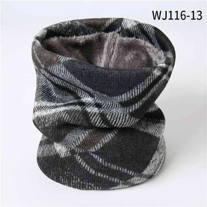 New Women Neck Cover Children Autumn Winter Cold Warm Men Fashion Neckerchief Solid Knitted Scarf Decoration Thickening Fleecing