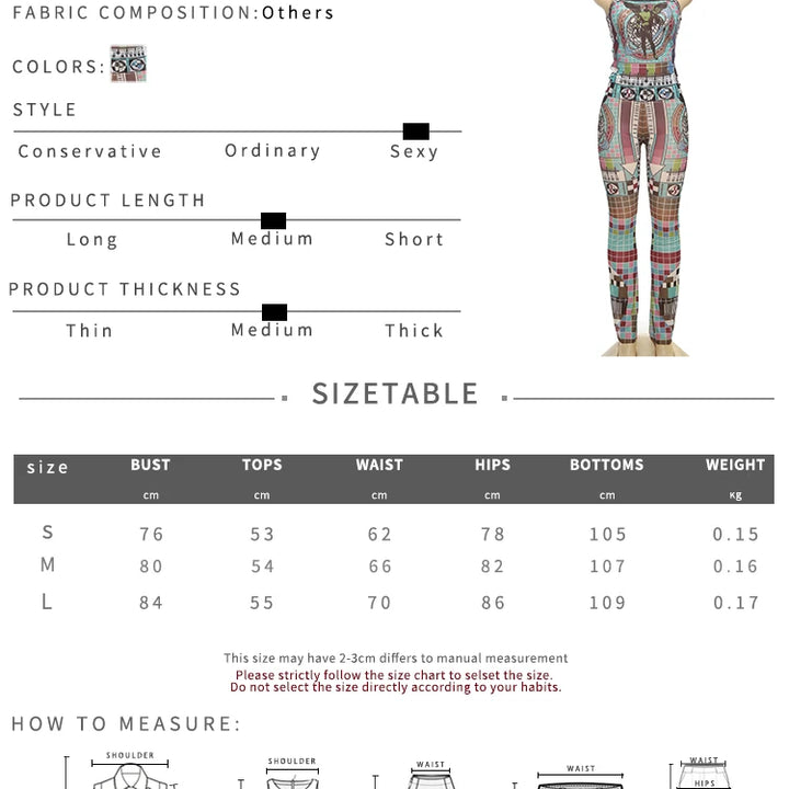 Weird Puss Aesthetic Print 2 Piece Set Women Sexy See Through Colorful Coquette Tank Tops+Pants Hipster Matching Clubwear Outfit