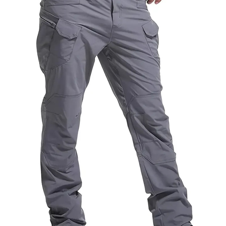 Men's Outdoor Multi Functional Tactical Pants, Multi Pocket Outdoor Hiking Sweatpants, Water-repellent, wear-resistant
