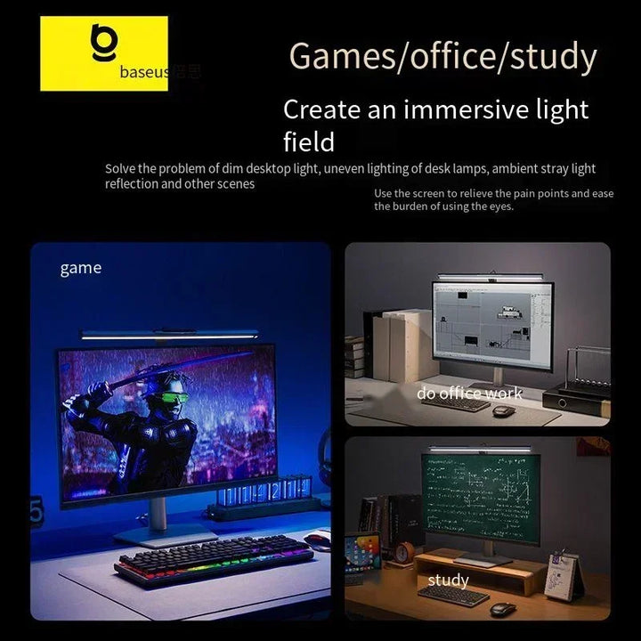 Applicable To The New I-wok 3 Asymmetric Light Source Magnetic Screen Hanging Light Laptop Monitor Learning Work