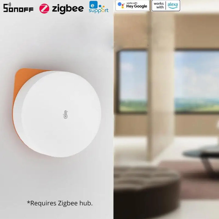SONOFF SNZB-02P Zigbee Temperature And Humidity Sensor Smart Home Thermometer Detector High-Accurate Monitor Alexa Google Home