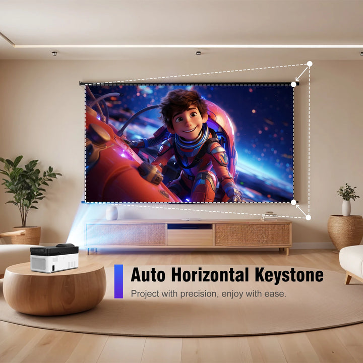 Magcubic Ultra Short Throw HY450 Projector With Auto Offset 1080P 8K Electronic Focus 900 ANSI WiFi6 BT5.4 Allwinner H716 Voice