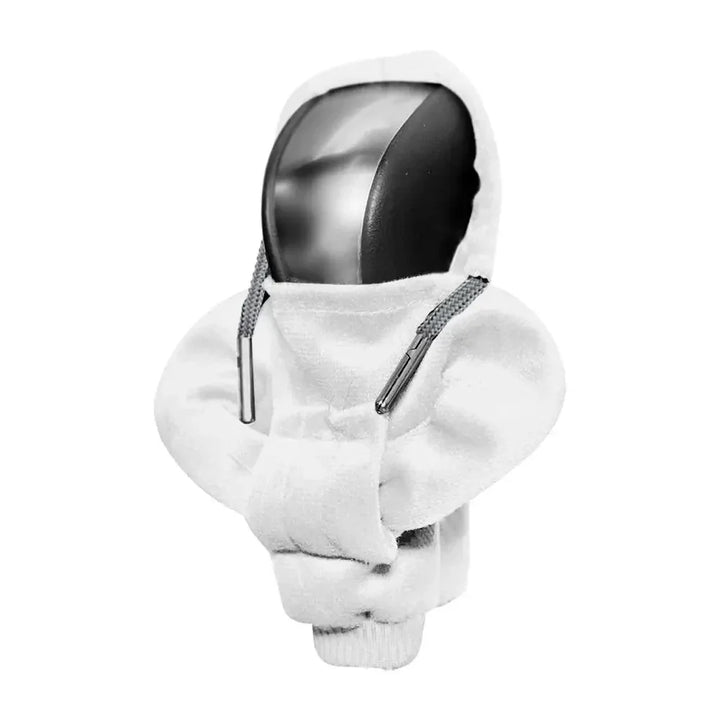 Fashion Hoodie Car Shift Knob Cover Manual Handle Gear Lever Decoration Hoodie Cover Automatic Car Interior Accessories