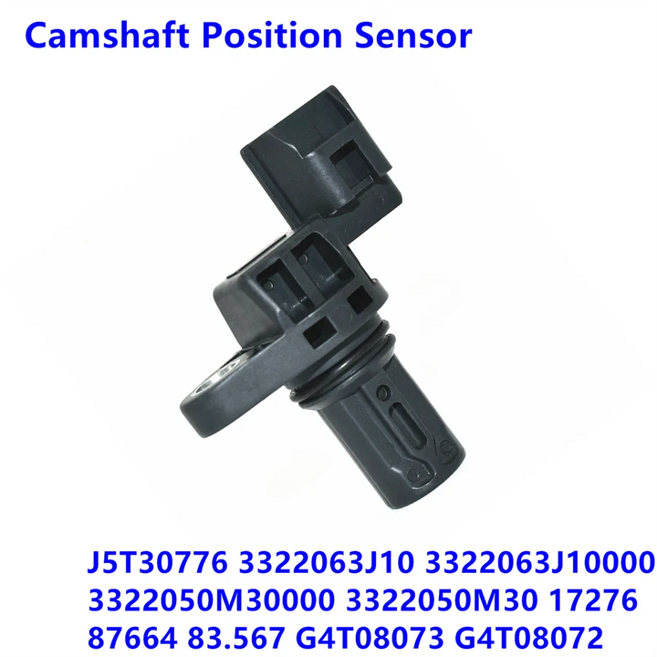 J5T30776 3322063J10 3322063J10000 3322050M30000 3322050M30 17276 87664 83.567 G4T08073 G4T08072 Engine Camshaft Position Sensor