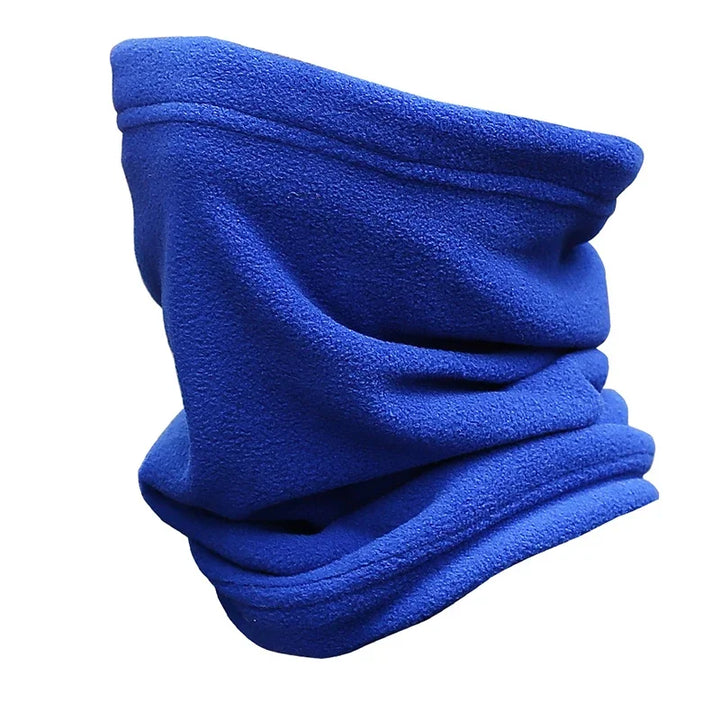 Unisex Polar Fleece Warm Scarf Winter Autumn Ring Women Outdoor Sport Cycling Hiking Bandana Solid Scarf Men Headband Neck Scarf