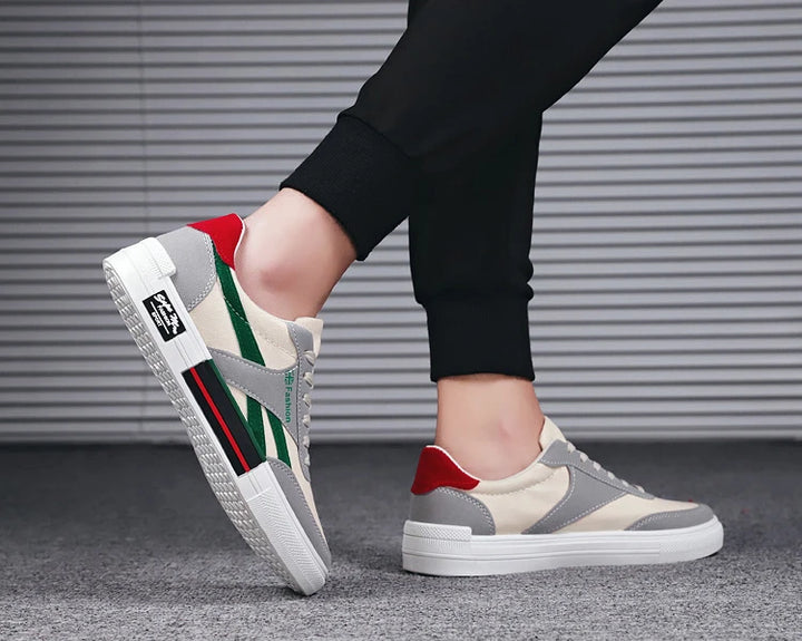 Summer Fashion Men Sneakers Breathable Casual Shoes for Man Flat Casual Sneakers Mens 2024 New Vulcanized Shoes Erkek Ayakkabı