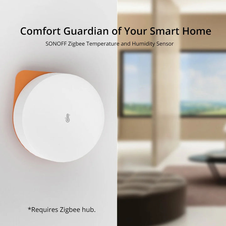 SONOFF SNZB-02P Zigbee Temperature And Humidity Sensor Smart Home Thermometer Detector High-Accurate Monitor Alexa Google Home