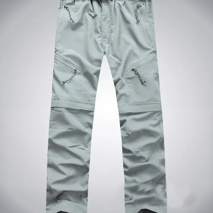 Men Quick Dry Outdoor Pants Removable Hiking&Camping Pants Male Summer Breathable Hunting&Climbing Pants S-XXXL 4 Color