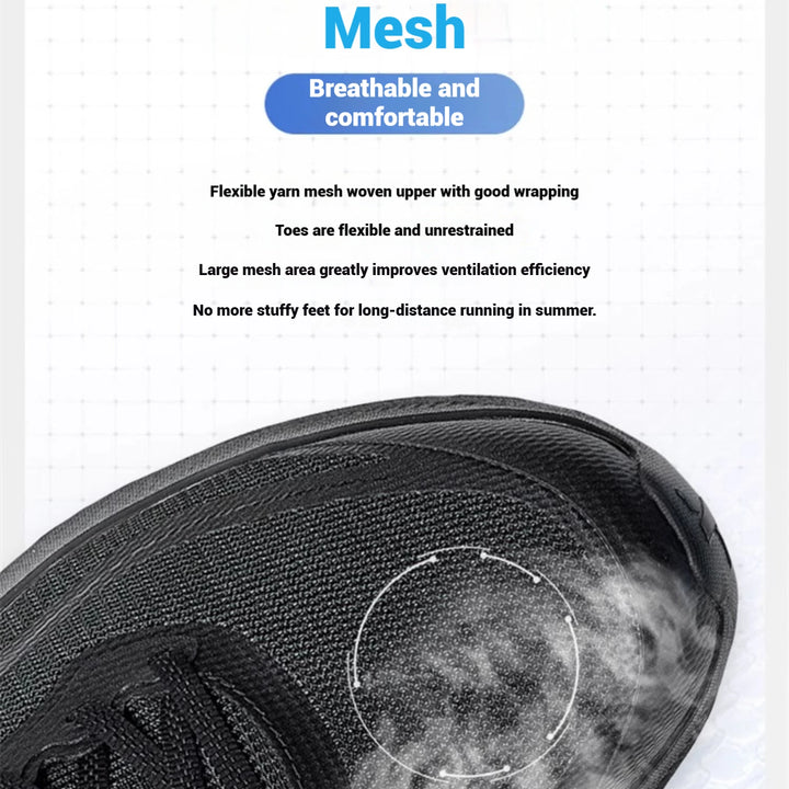 Xtep Running Shoes for Men 2025 Summer Shock-absorbing Non-slip Lightweight Mesh Comfortable Breathable Sport Shoes 875219110015