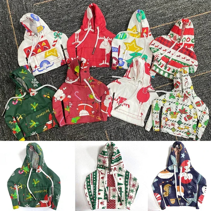 Winter Fashion Hoodie Car Gear Shift Knob Cover Manual Handle Gear Shift Decor Automatic Magical Christmas Interior Accessories