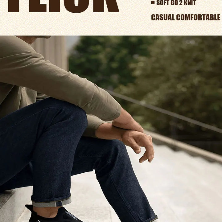 LI-NING Mens SOFT GO 2 Knit Slip-on Casual Walking Shoes Cushion Comfort Stable Mesh Jogging Daily Sports Sneaker AGLV017