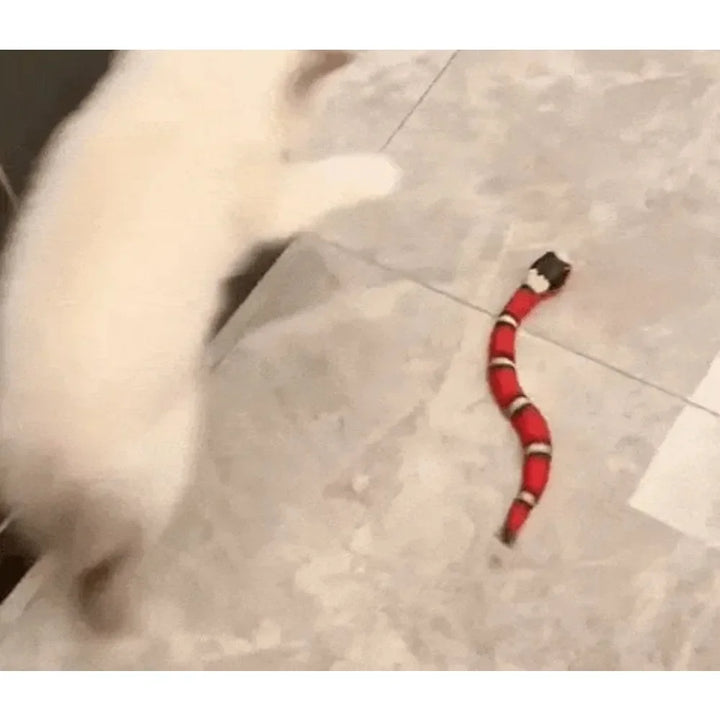 Smart Sensing Snake Cat Toys Interactive, Electronic Snake Induction Toy Kitten Puppy Prank Snake Toy Pet Cat Accessories