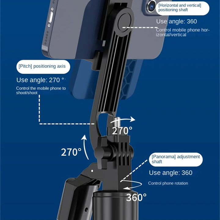 COOL DIER New Tripod for Smartphone Camera,Tripods Stand with Bluetooth shutter,Wireless Selfie Stick brackets with Phone Holder