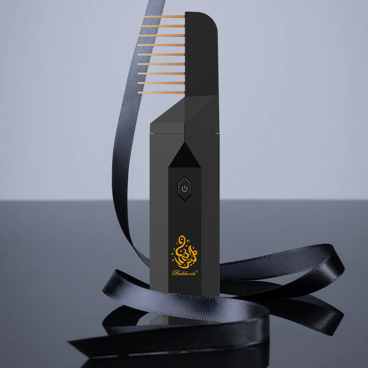 Bukhoon Original B26 Arabic Electronic Hair Incense Burner Mubkhar Portable Comb USB Bakhoor Censer Ramadan Muslim