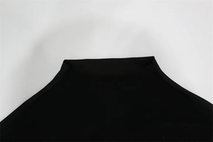 Huhugirl Mesh See Through Skinny Sexy Bodysuits Women Fashion Patchwork Long Sleeve Sheath Rompers Female Jumpsuits Tops Tees