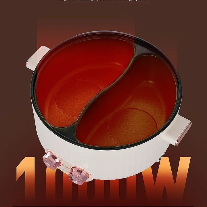 Electric hot pot Household small electric hot pot nonstick electric pot electric hot pot household nonstick pan Electric Cooker