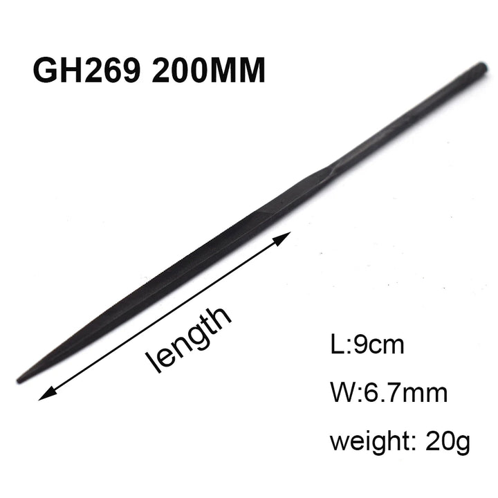 140mm/200mm 1PCS Needle File For Metal Glass Stone Jewelry Wood Carving Craft Jewelry DIY Tool