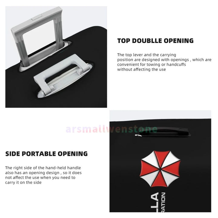 Kawaii Umbrella Luggage Cover Suitcase Protector Thicken Elasticity Dust Covered Anti-scratch Protective Case 18-32 Inch