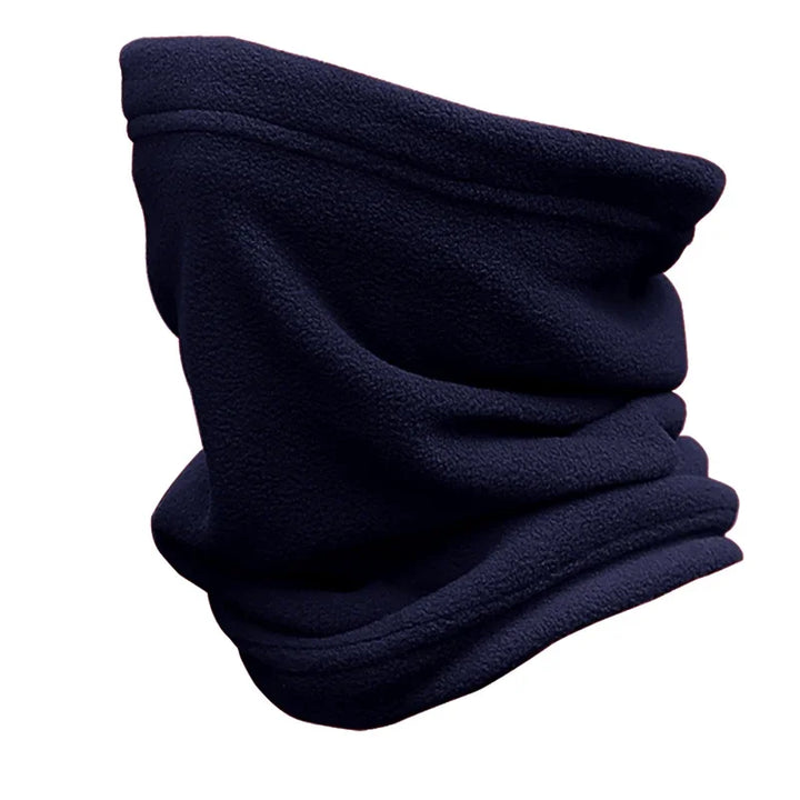 Unisex Polar Fleece Warm Scarf Winter Autumn Ring Women Outdoor Sport Cycling Hiking Bandana Solid Scarf Men Headband Neck Scarf