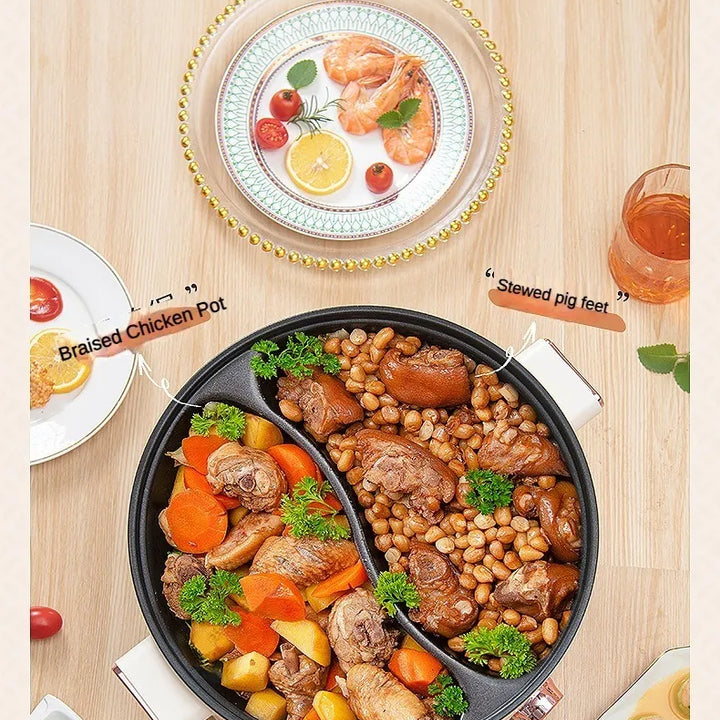 Electric hot pot Household small electric hot pot nonstick electric pot electric hot pot household nonstick pan Electric Cooker