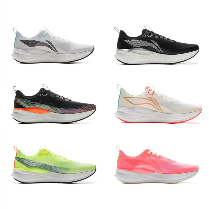 Li-Ning Men RED HARE 8 PRO Racing Running Shoes BOOM FIBER Cushion Stable Sport Shoes Light Anti-Slip Wearable Sneakers ARPV003