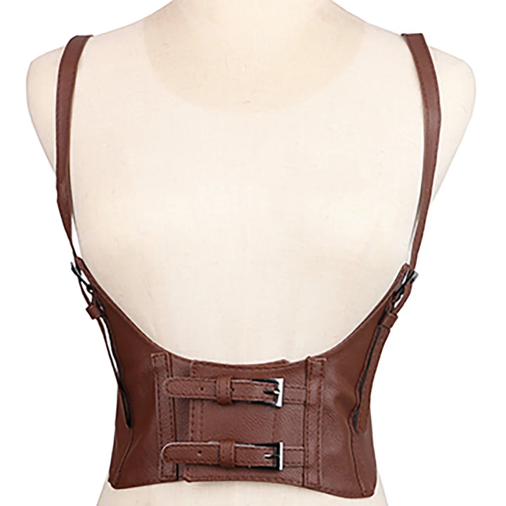 Multiple colour Oversize Female waist Underbust Corset gothic Harness Strap Rubber Girdle Elastic Belt Cummerbund for women Lady