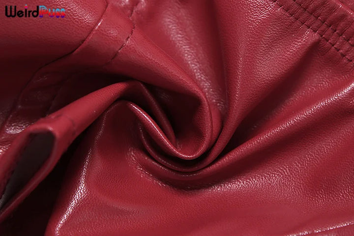 Weird Puss Leather Y2K Summer Tank Tops Woman Halter Sexy V-Neck Hottie Straps Solid Trend Chic Fashion Party Skinny Streetwear