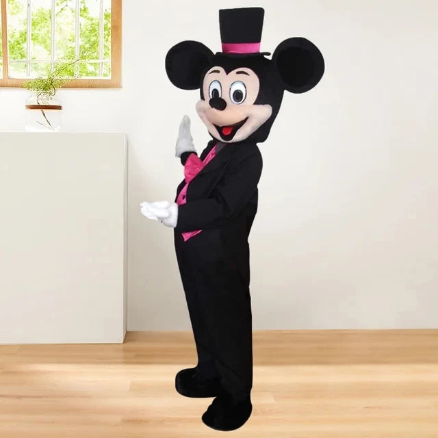 Mickey Minnie Mouse Mascot Costume Set Classic Disney Cartoon Characters Advertising Event Party Christmas Costume for Adult