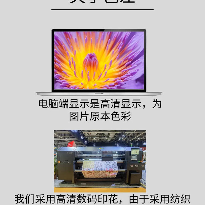 2024 Free Customized Pattern Luggage Case Protective Cover with Elastic, Thickened, Wear-resistant Printing, Suitcase Dust Cover