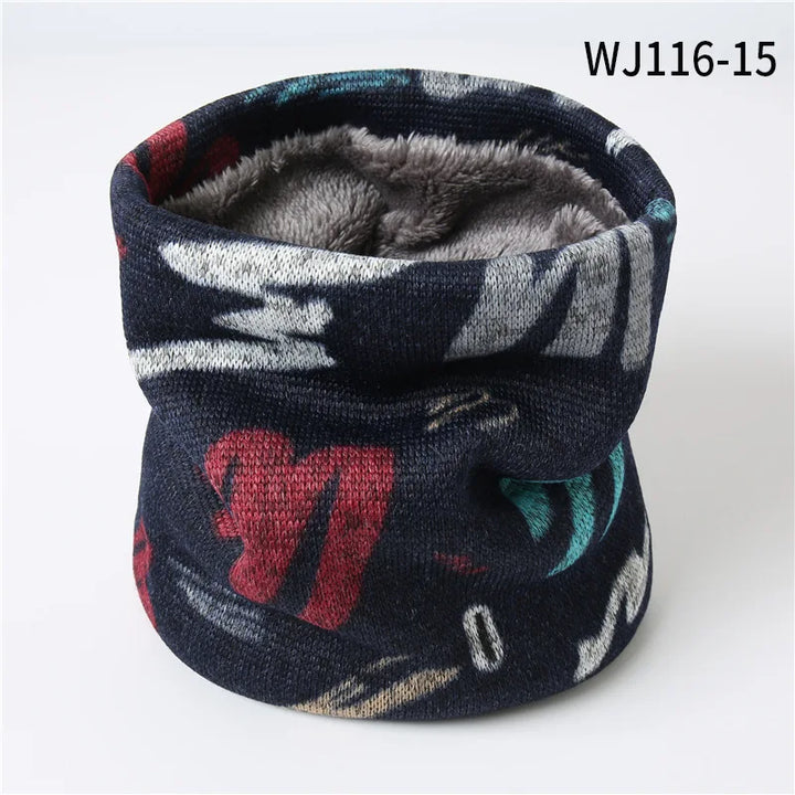 New Women Neck Cover Children Autumn Winter Cold Warm Men Fashion Neckerchief Solid Knitted Scarf Decoration Thickening Fleecing