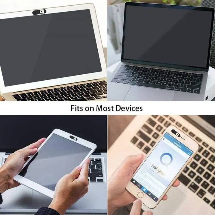 Plastic Shutter Shield Privacy Security Camera Cover Camera Sticker Webcam Cover For Laptop  for Phone Tablet Computer iPad