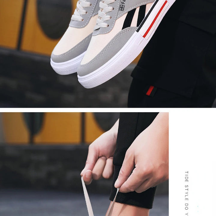 Summer Fashion Men Sneakers Breathable Casual Shoes for Man Flat Casual Sneakers Mens 2024 New Vulcanized Shoes Erkek Ayakkabı