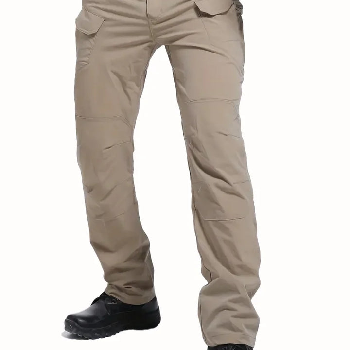 Men's Outdoor Multi Functional Tactical Pants, Multi Pocket Outdoor Hiking Sweatpants, Water-repellent, wear-resistant