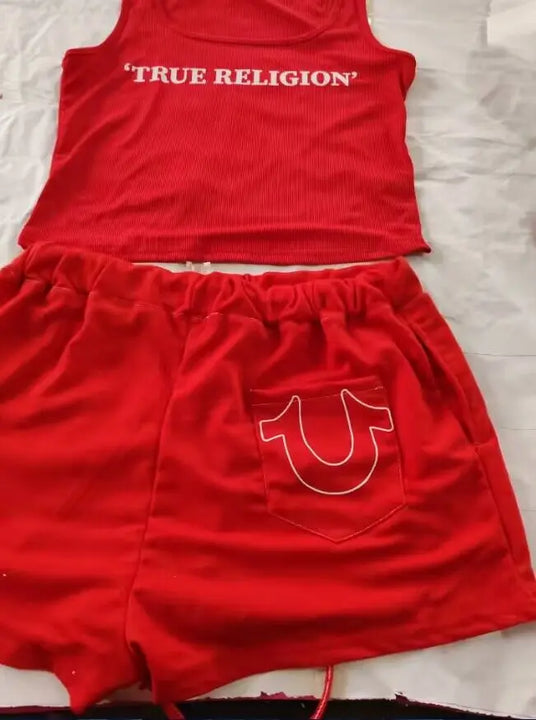 1sets 2 Piece Sets for Women Summer Outfits Printed Bright Thread Vest Shorts Suit Short Sets sexy tracksuits sports suit B13586