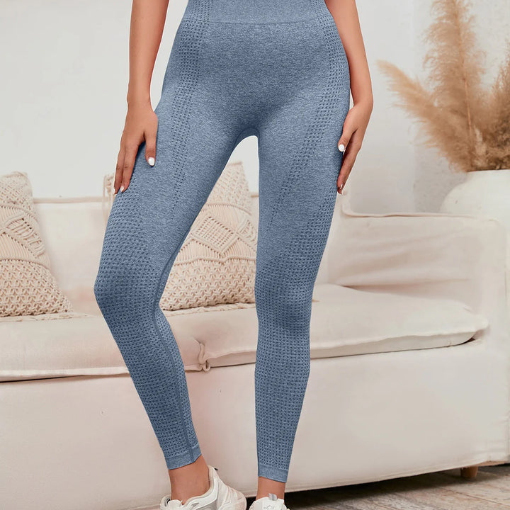 High Waist Leggings Women Smile Leggins Push Up Indoor Sport Fitness Running Pants Elastic Trousers Gym Slim Pants NEW