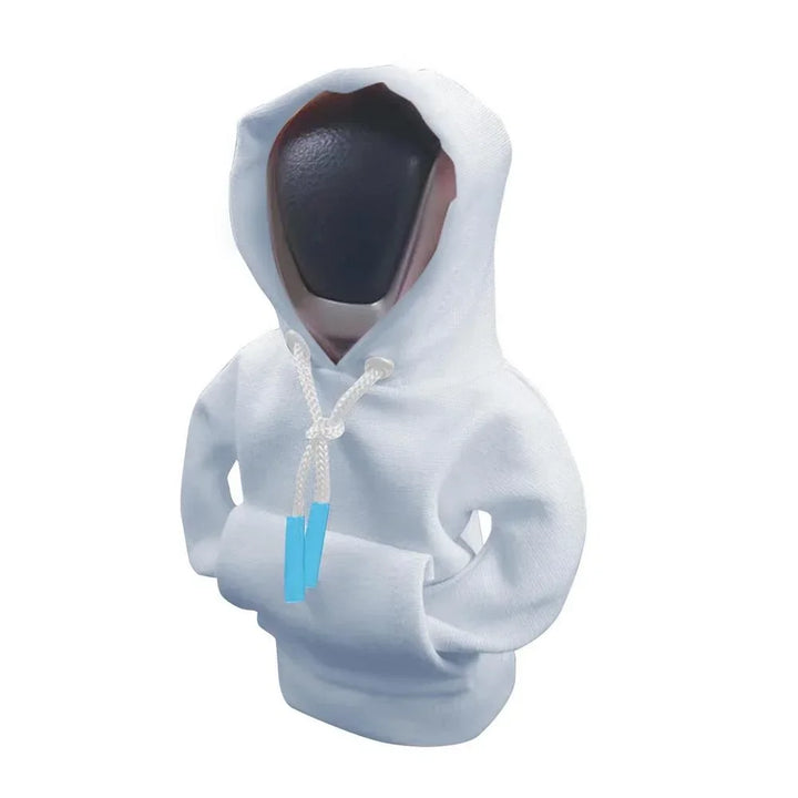 Winter Fashion Hoodie Car Gear Shift Knob Cover Manual Handle Gear Shift Decor Automatic Magical Christmas Interior Accessories