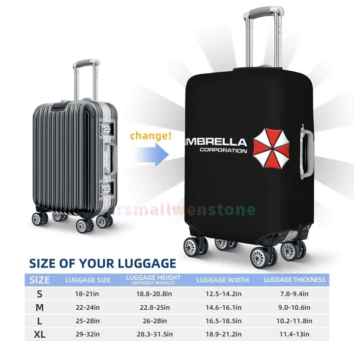 Kawaii Umbrella Luggage Cover Suitcase Protector Thicken Elasticity Dust Covered Anti-scratch Protective Case 18-32 Inch