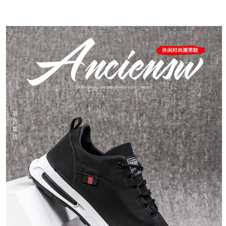 Classics Style Men's Hiking Shoes Lace Up Men Sport Shoes Outdoor Jogging Trekking Male Sneakers 2023 New Trendy Casual Sneakers