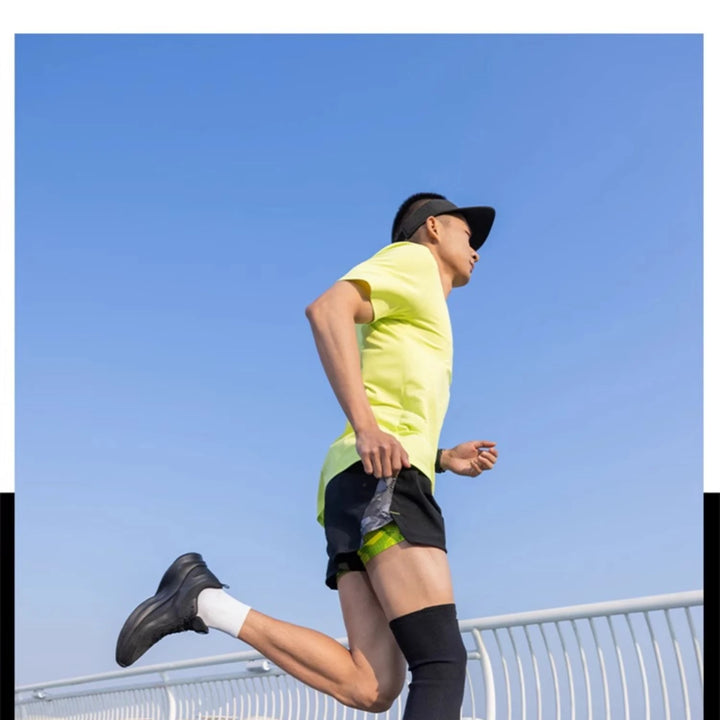 Xtep Running Shoes for Men 2025 Summer Shock-absorbing Non-slip Lightweight Mesh Comfortable Breathable Sport Shoes 875219110015