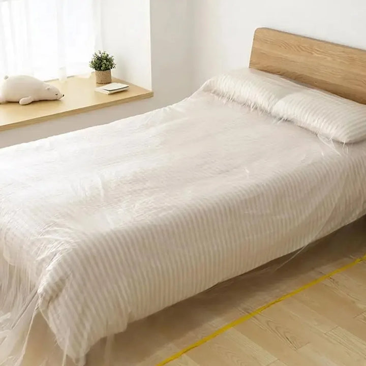 Disposable Cuttable Dust Film Self-adhesive Plastic Film Furniture Dustproof Protection Cloths Car Beauty Repair Masking Film