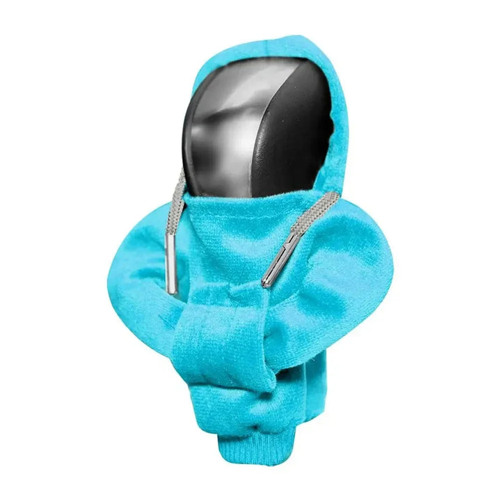 Fashion Hoodie Car Shift Knob Cover Manual Handle Gear Lever Decoration Hoodie Cover Automatic Car Interior Accessories