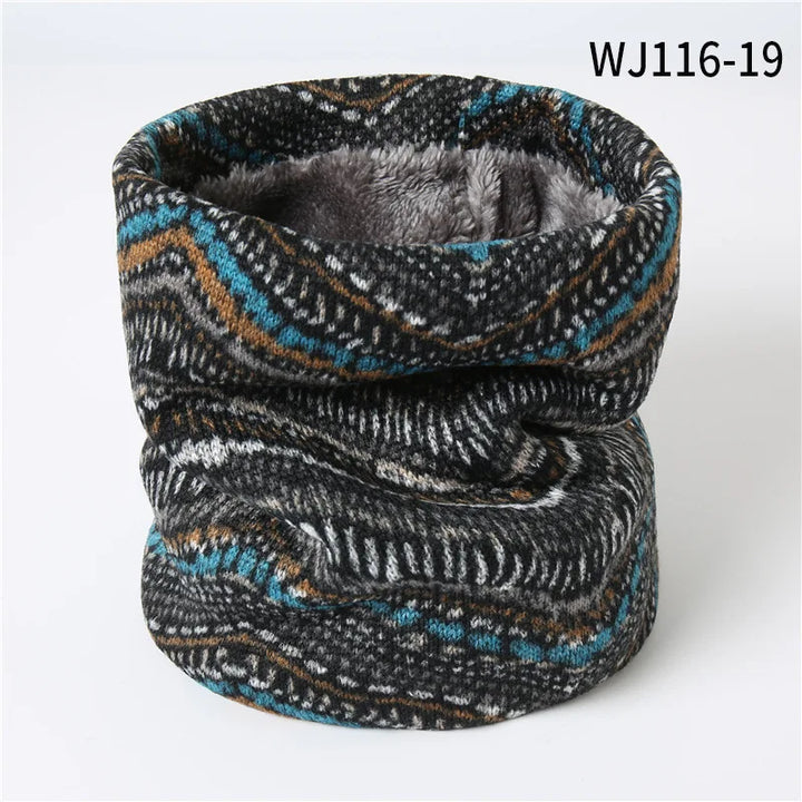 New Women Neck Cover Children Autumn Winter Cold Warm Men Fashion Neckerchief Solid Knitted Scarf Decoration Thickening Fleecing