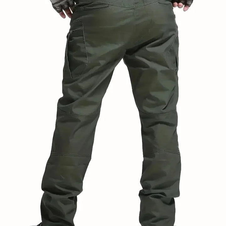Men's Outdoor Multi Functional Tactical Pants, Multi Pocket Outdoor Hiking Sweatpants, Water-repellent, wear-resistant