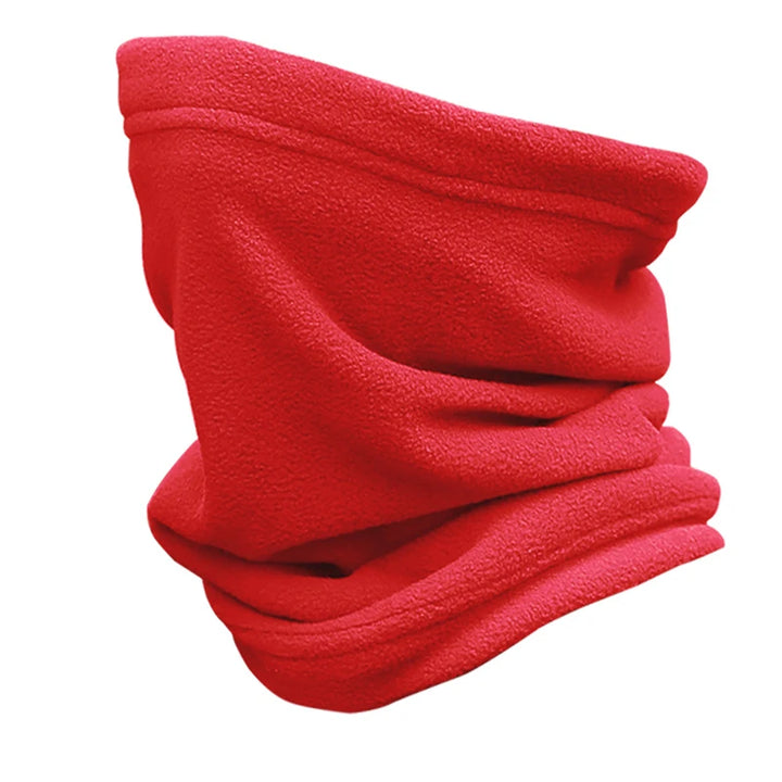 Unisex Polar Fleece Warm Scarf Winter Autumn Ring Women Outdoor Sport Cycling Hiking Bandana Solid Scarf Men Headband Neck Scarf