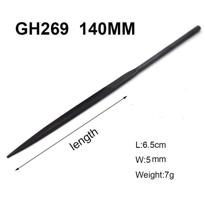 140mm/200mm 1PCS Needle File For Metal Glass Stone Jewelry Wood Carving Craft Jewelry DIY Tool