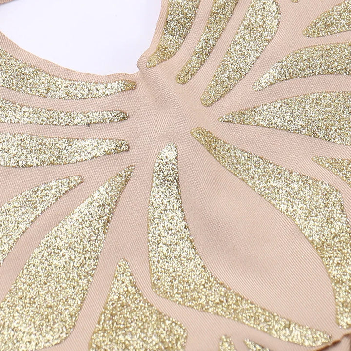 Butterfly Halter Tops Women Summer Outfits Backless Neck Mounted Golden Y2k Clothes Slim Sleeveless Ropa De Mujer