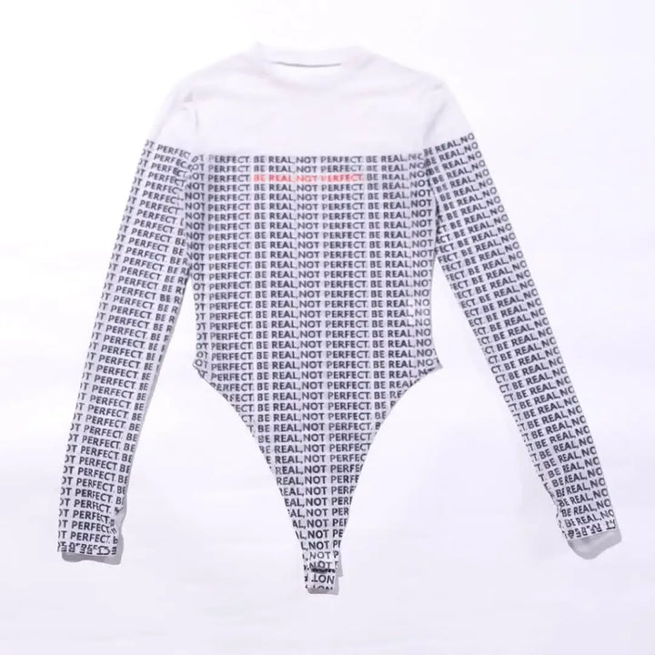 2024 new Sexy See Thorugh Bodysuit Womens Long Sleeve Graphic One Pieces T-Shirt Corset Tops Autumn High Waist Mesh Jumpsuits