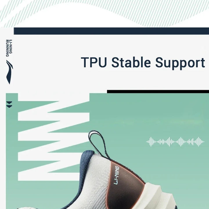 Li-Ning Men RED HARE 8 Racing Running Shoes LIGHT FOAM ULTRA Cushion Reflective Stable Shoes LiNing Training Shoes ARPV001