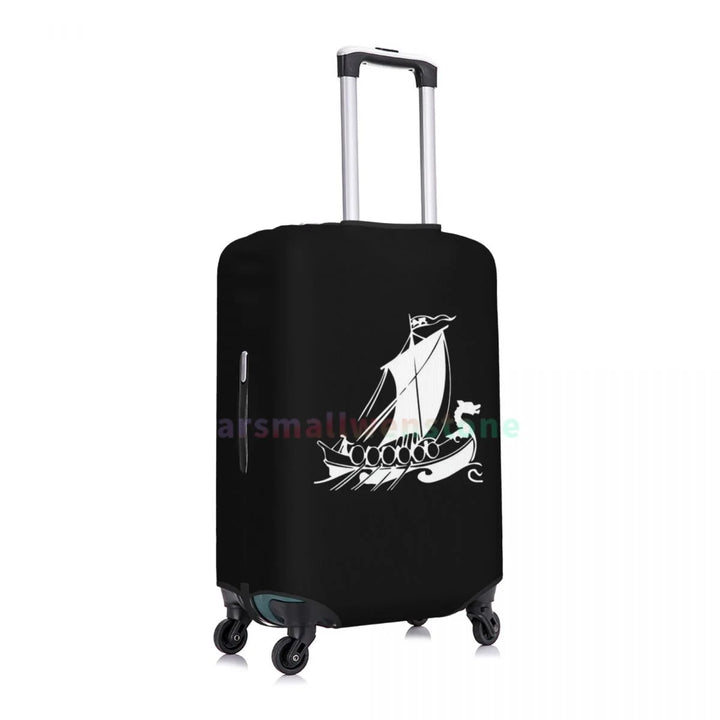 Viking Ship Luggage Cover Suitcase Protector Thicken Elasticity Dust Covered Anti-scratch Protective Case 18-32 Inch